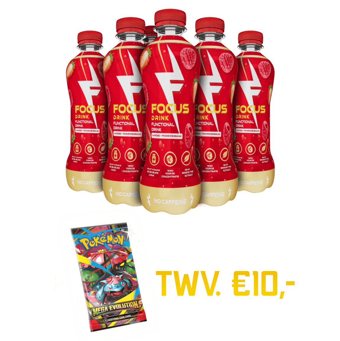 Aardbei - Framboos - Focus Drink®